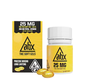 ABX | Soft Gels | 25mg : 10pk