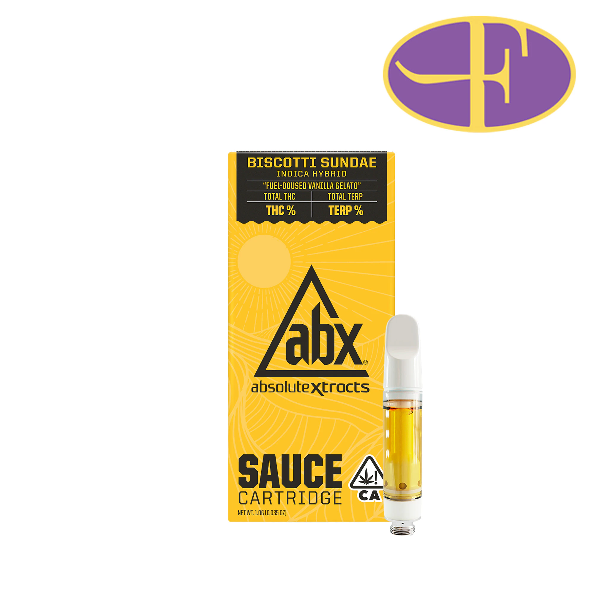 ABX - Biscotti Sundae Sauce Cartridge Main Image