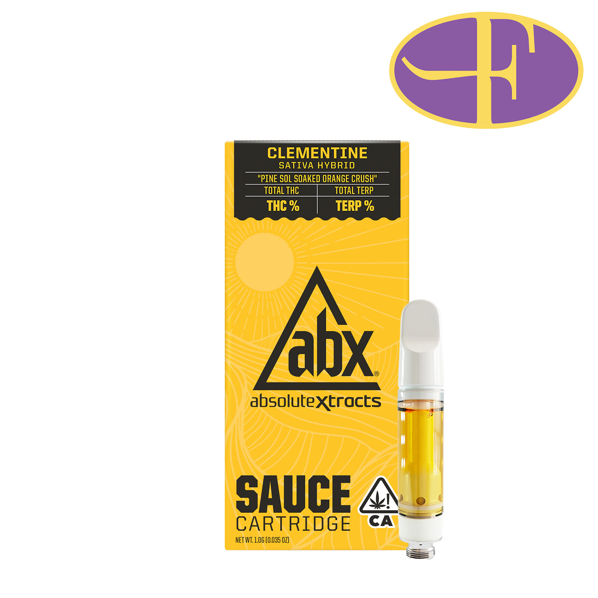 ABX - Clementine Cream Sauce Cartridge Main Image