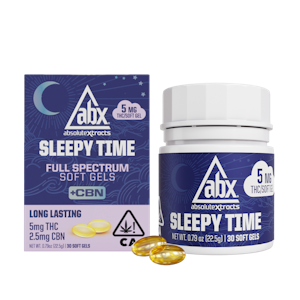 ABX - ABX - 30ct. 75mg CBN:150mg THC - Sleepy Time Soft Gels