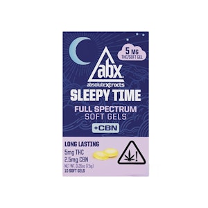 ABSOLUTE EXTRACTS - SLEEPYTIME 5MG SOFT GELS (10) - ABSOLUTE EXTRACTS