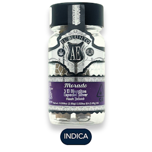 ALBERT EINSTONE'S - El Blunto - Especial Silver - Morado - Hash Infused Blunt - 3pk - 2.55g