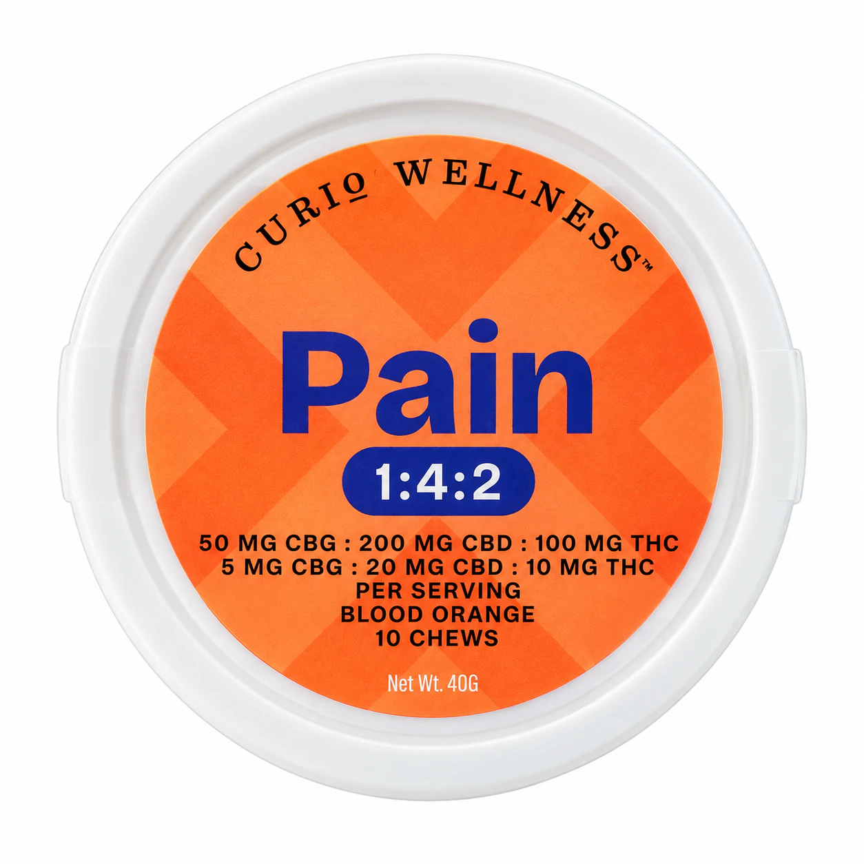 Curio Wellness™ - Curio | Pain | Blood Orange | 10-pack Main Image