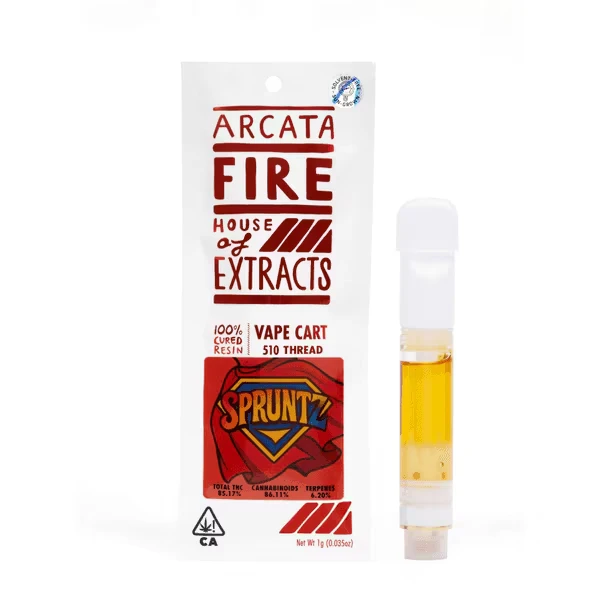 Arcata Fire - Arcata Fire - 1g Cured Resin Cart - Spruntz Main Image
