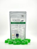 Generic AF Gummies- Green Apple- Sativa