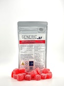 Generic AF Gummies- Strawberry - Sativa