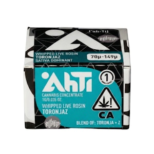 AHTI HASH - 70-149U ROSIN - TORONJAZ 1G - AHTI HASH