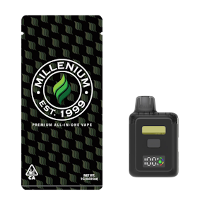 Millenium | AIO | Live Resin | Honey Banana Muffin | 1g