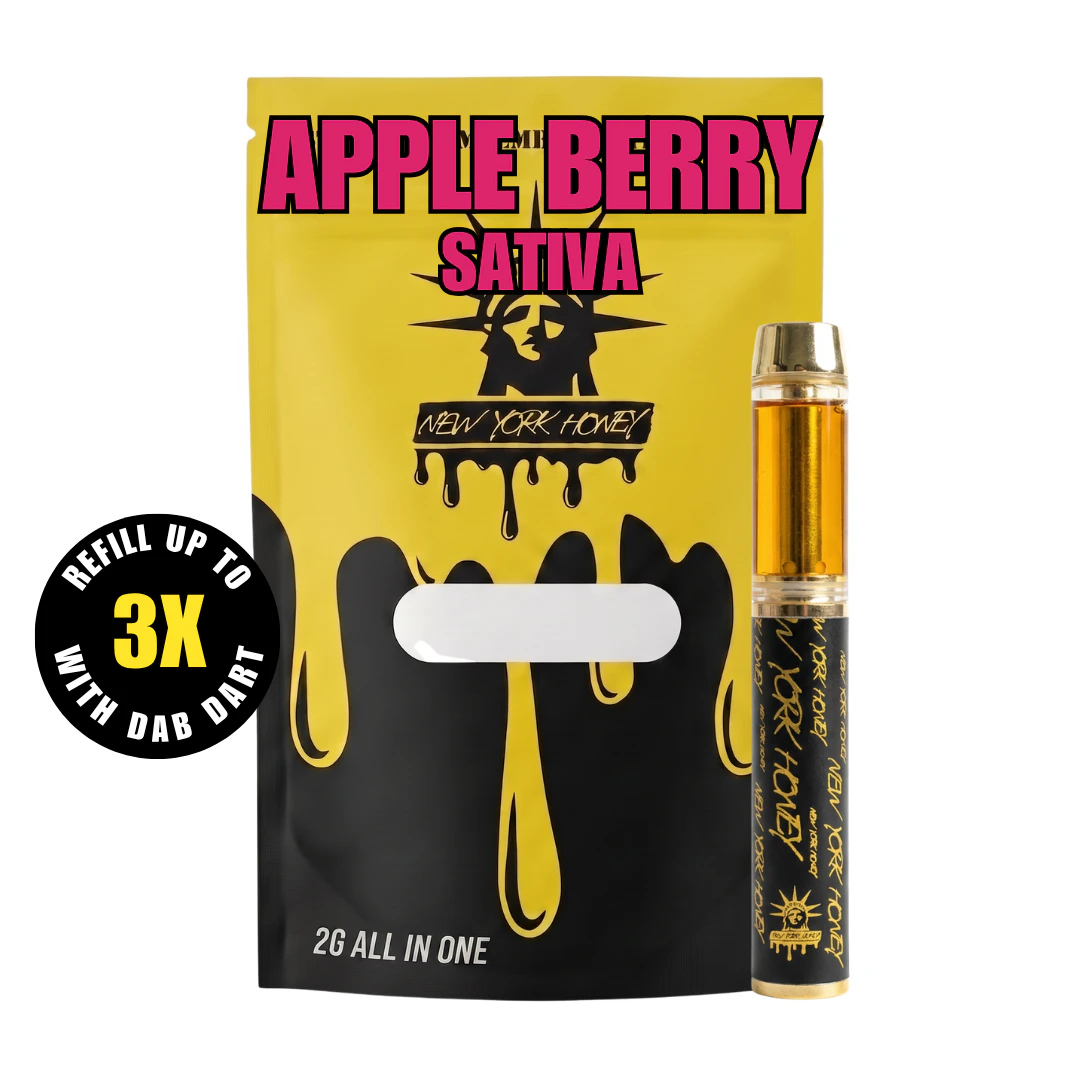 New York Honey - New York Honey - Apple Berry - AIO Vape - 2g Main Image