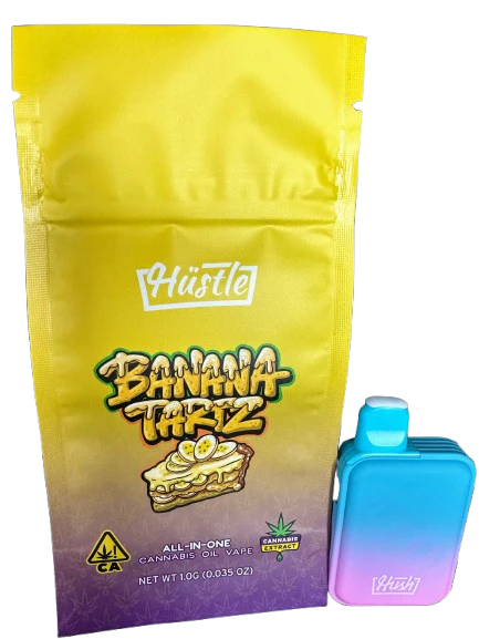 Hush - Hush - 1g AIO Vape - Banana Tartz Main Image