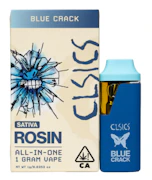 CLSICS: Blue Crack 1g Live Rosin AIO (S)