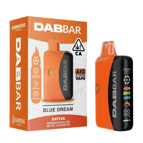 Dabwoods - DABWOODS: Blue Dream 1g DabBar AIO (S) Main Image