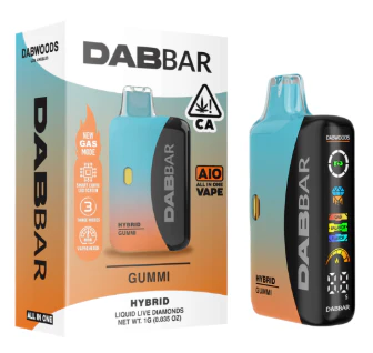 Dabwoods - DABWOODS: Gummi 1g DabBar Liquid Live Diamonds AIO (H) Main Image