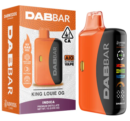Dabwoods - DABWOODS: King Louis OG 1g DabBar AIO (I) Main Image