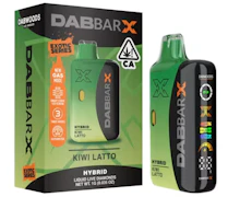 DABWOODS: Kiwi Latto 1g DabBar Liquid Live Diamonds AIO (H)
