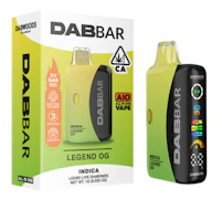 DABWOODS: Legend OG 1g DabBar Liquid Live Diamonds AIO (I)