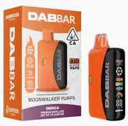 DABWOODS: Moonwalker Purps 1g DabBar AIO (I)