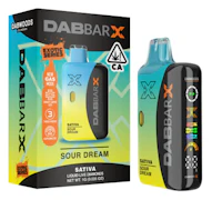DABWOODS: Sour Dream 1g DabBar Liquid Live Diamonds AIO (S)