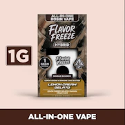  FLAVOR FREEZE: Lemon Cream Gelato 1g Live Rosin AIO (H)