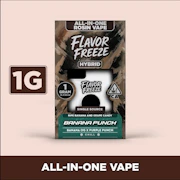  FLAVOR FREEZE: Banana Punch 1g Live Rosin AIO (H)