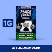  FLAVOR FREEZE: King Louis 1g Live Rosin AIO (I)