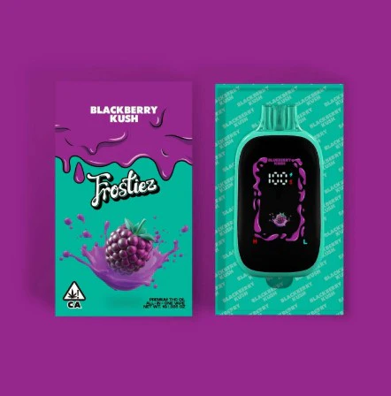 Frostiez - FROSTIEZ: Blackberry Kush 1g AIO (I) Main Image