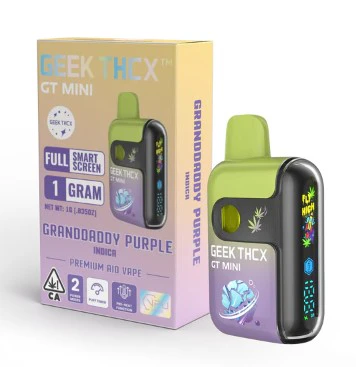 Geek Thcx - GEEK THCX: Granddaddy Purple 1g GT Mini AIO (I) Main Image