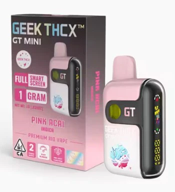Geek Thcx - GEEK THCX: Pink Acai 1g GT Mini AIO (I) Main Image