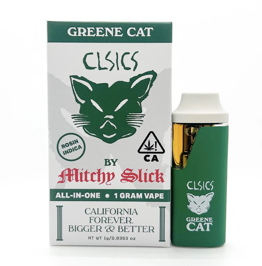 Live Rosin All In One 1g Greene Cat