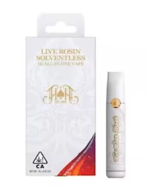 Heavy Hitters - HEAVY HITTERS: Whitethorn Rose 1g Live Rosin Solventless AIO (S) Main Image