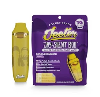 Jeeter - JEETER AIO: Banana Hammock 1g Premium Liquid Diamonds AIO (I) Main Image