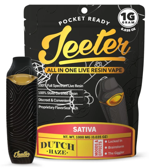 Jeeter - JEETER AIO: Sour Diesel 1g Live Resin AIO (S) Main Image