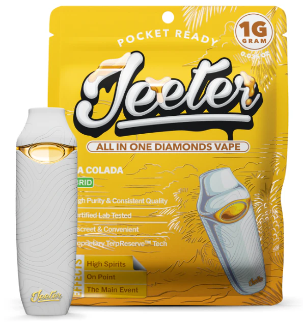 Jeeter - JEETER AIO: Pina Colada 1g Premium Liquid Diamonds AIO (H) Main Image