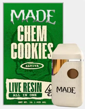 MADE - MADE: Chem Cookies Live Resin AIO (S) Main Image