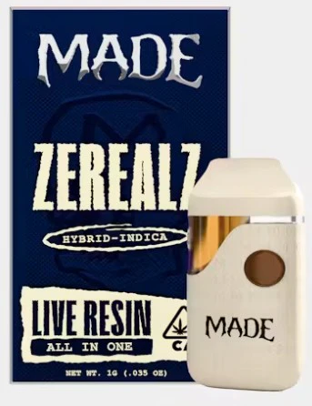 MADE - MADE: Zerealz Live Resin AIO (I/H) Main Image