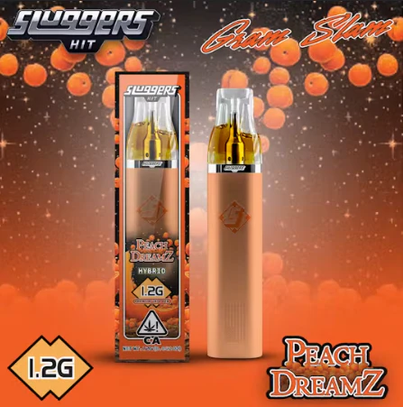SLUGGERS HIT - SLUGGERS: Peach Dreamz 1.2g AIO (H) Main Image