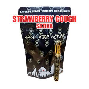 NY Honey - NY Honey - Strawberry Cough - 82% THC - 1.0g - AIO Vape Pen