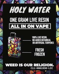 Holy Water - AIO - Genesis - 1g (I) - Holy Water