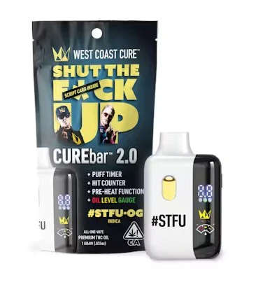 West Coast Cure - WEST COAST CURE: STFU OG 1g CUREbar AIO (I) Main Image
