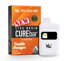 West Coast Cure - WEST COAST CURE: Vanilla Oranges 1g Live Resin AIO (S) Main Image
