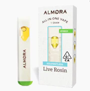 Almora Farm Live Rosin All In One 1g Purple Trainwreck