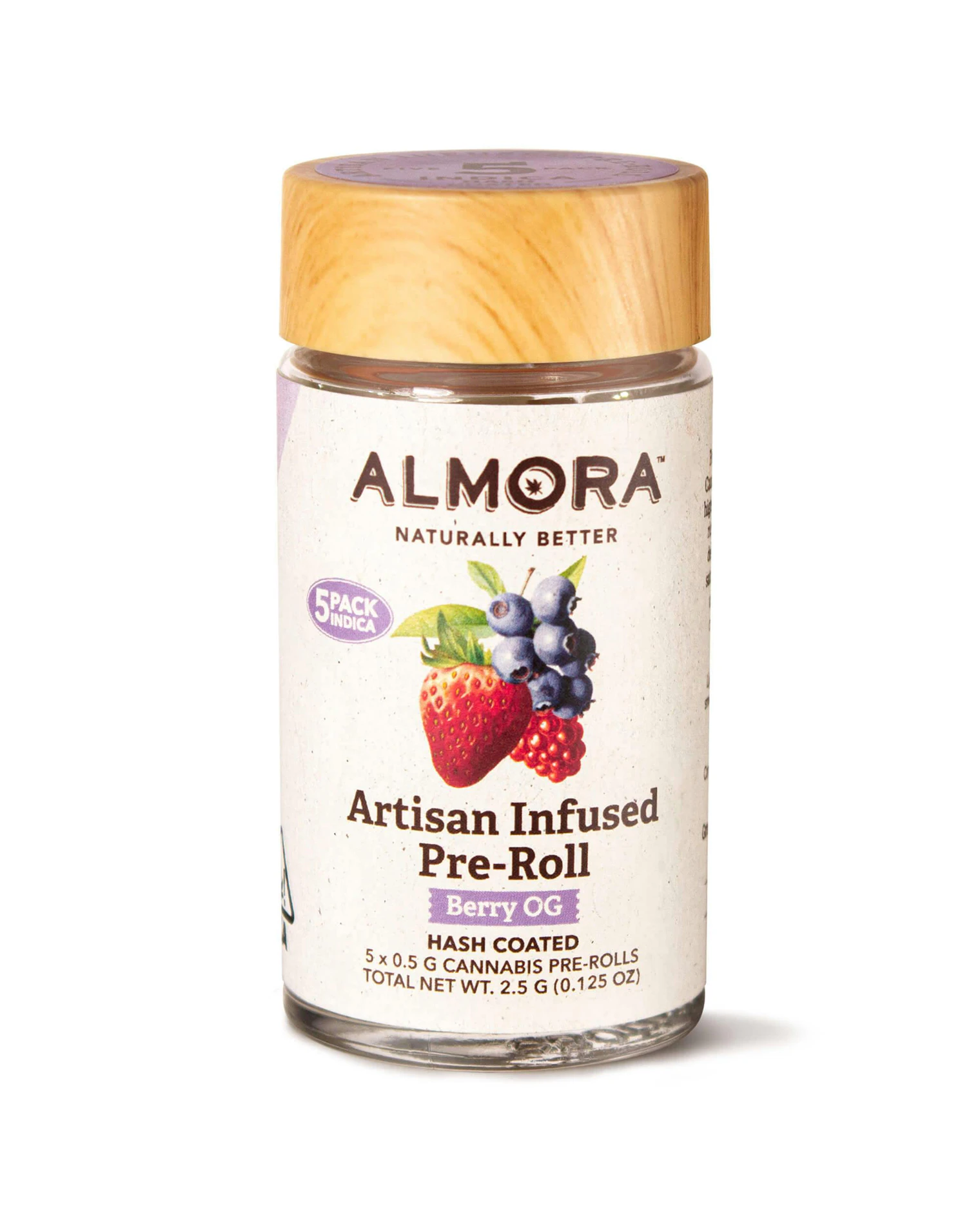 ALMORA FARMS - ALMORA | BERRY OG - 5PK INFUSED | PREROLL | 2.5G Main Image