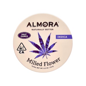 ALMORA FARMS - INDICA MILLED FLOWER BLEND 14G - ALMORA FARM