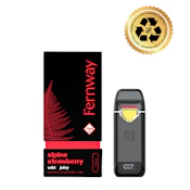 FERNWAY - ALPINE STRAWBERRY TRAVELER PRO 2 GRAM DISPOSABLE VAPE