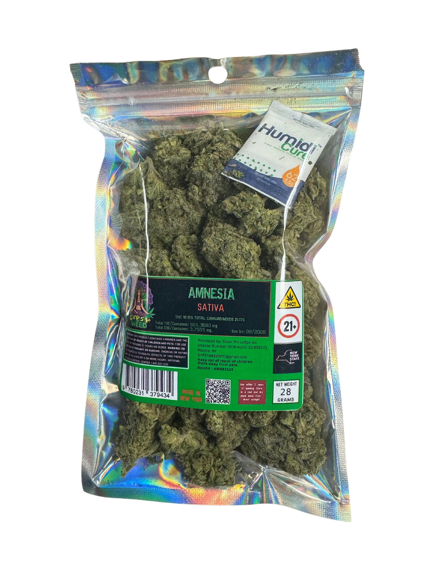 Gypsy Weed - Gypsy Weed | Amnesia | 28g Main Image