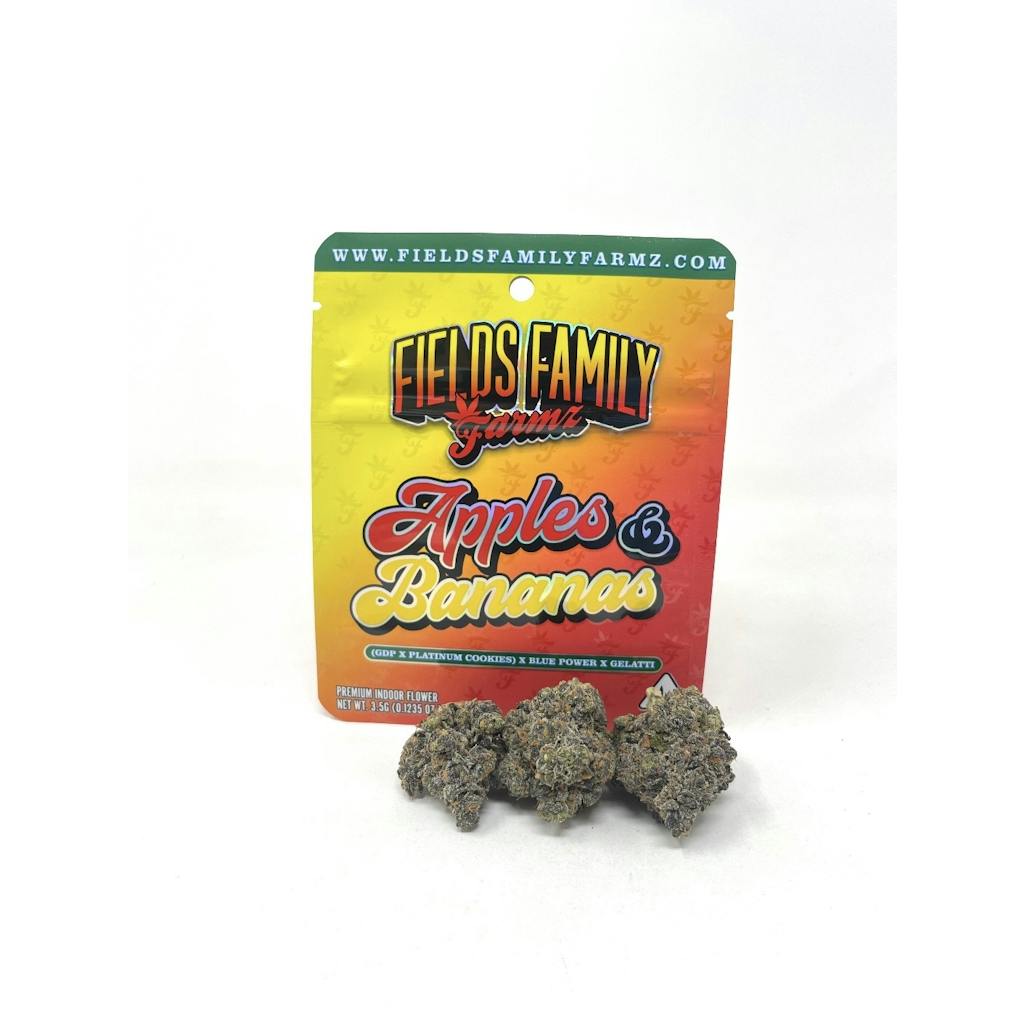 Fields Family Farmz Apples & Bananas Flower 3.5g