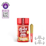 Jeeter Baby | Apples & Bananas | Infused Pre-Roll Pack | [2.5g] 5pk | Hybrid
