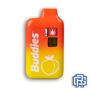 Buddies - Apricot Helix Flavored All-in-One Vape | 2g (Distillate)
