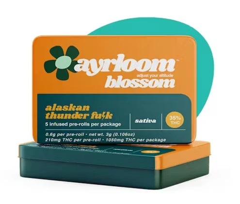 ayrloom - Ayrloom | Pre-roll | Infused Joints - Alaskan Thunder Fuck | 5pk | 3g Main Image