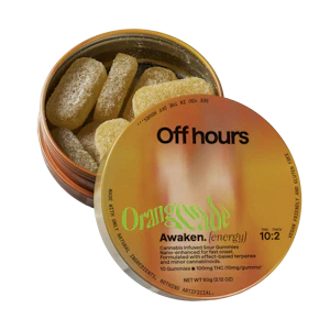 Off Hours - OFFHOURS - Awaken - 100MG - 10CT - Sativa - Edible Gummies